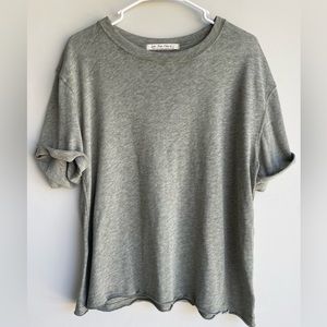 We the free x free people oversized relaxed fit tee shirt